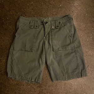 Cute Green Cargo Shorts
